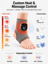 Selfika™ Portable Heated Ankle Massager Foot Brace Wrap