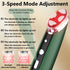 KEMOKO Red Light Facial & Eye Massager Wand – EMS, Heat, Vibration, USB Rechargeable Beauty Tool