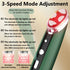 KEMOKO Red Light Facial & Eye Massager Wand – EMS, Heat, Vibration, USB Rechargeable Beauty Tool