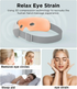 VIMYSHOW Portable Visible Eye Massager – Airbag Kneading, Hot Compress, Bluetooth Music Relaxation Sleep Mask