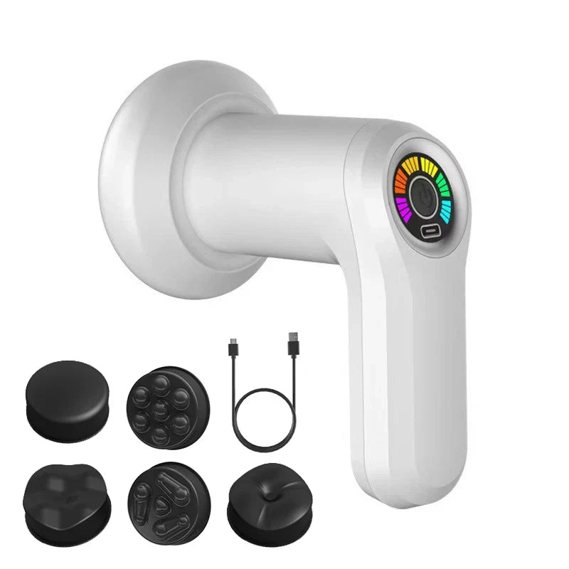 Windaily Cordless Rechargeable Body Massager & Sculpting Tool – 5 Heads, Toning