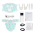 UBilli 8-Color + IR Silicone LED Face & Neck Mask – Light Therapy, Anti-Aging Appearance, Acne Control