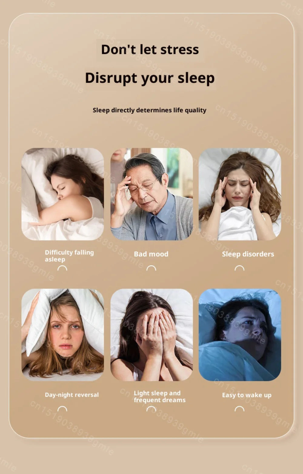 Handheld Microcurrent Pulse Sleep Therapy Instrument – Relaxation Aid for Stress Relief Sensation