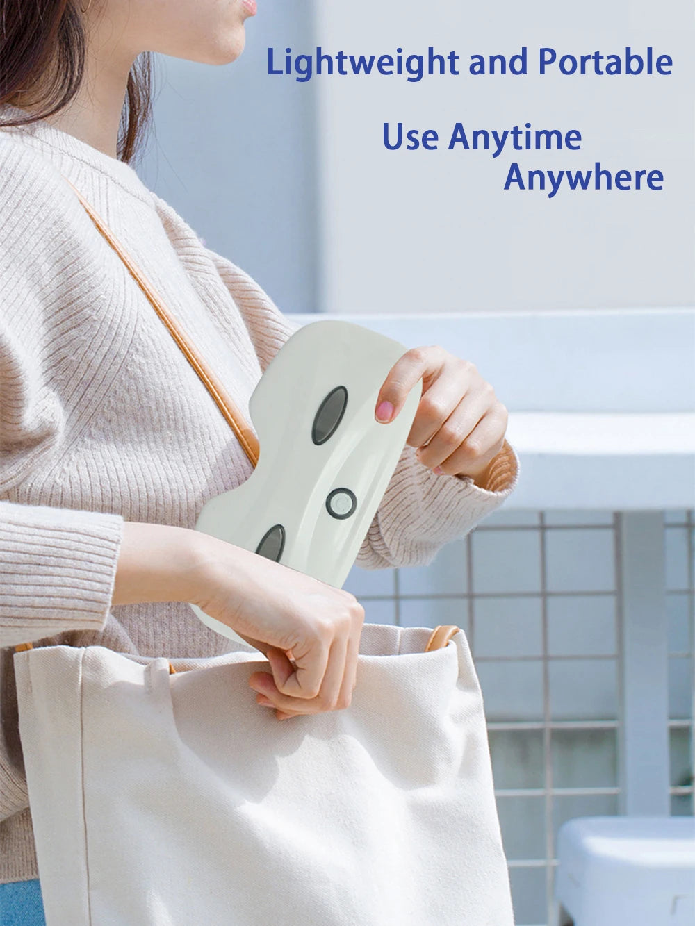 HEBTIGER Electric Eye Massager with Graphene Heating and Acupressure for Deep Relaxation