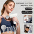 Selfika™ Portable Mini Fascia Gun – 6-Speed Wireless Muscle Massager with 4 Professional Massage Heads