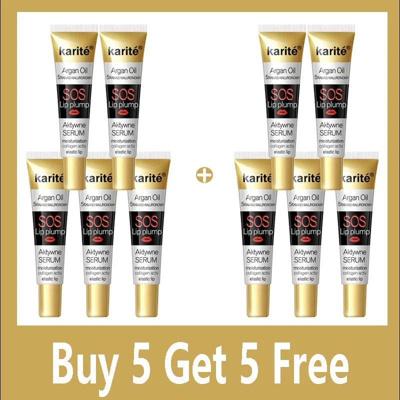 jaysuing Moroccan Argan Oil Lip Essence – Moisturizing, Nourishing, Cosmetic Plumping Effect