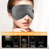 PASTSKY Cordless Heated Eye Mask – 3 Levels Warm Compress, Smart Timing, Electric Relaxation Sleep Aid