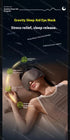 Voguish Weighted Gravity Eye Mask & Headband – Comfortable Light Blocking for Deep Sleep Support