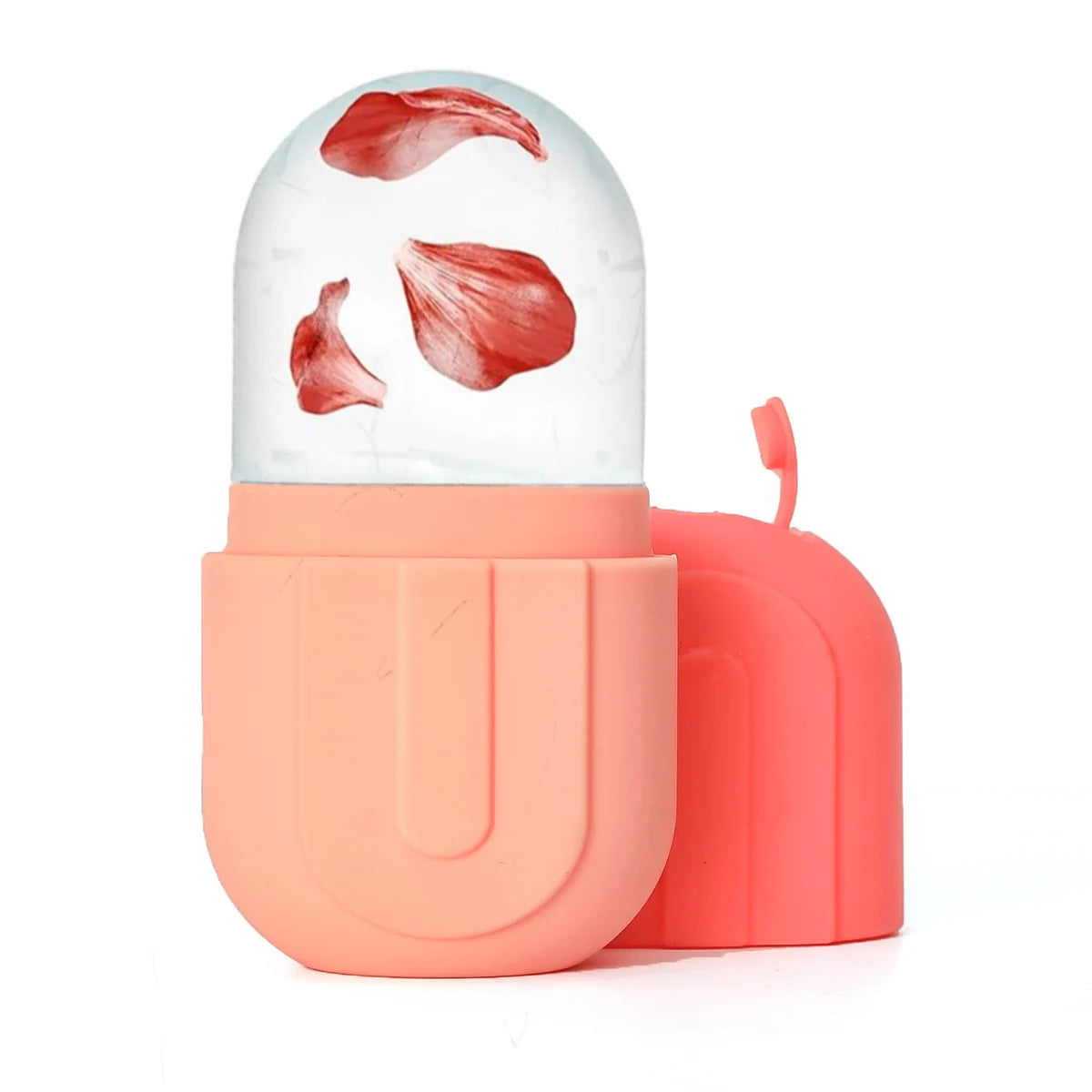 Generic Silicone Ice Roller for Face – Reusable Cube Tray, Facial Lifting & Contouring Massager