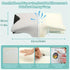 Selfika Butterfly Memory Foam Sleep Pillow for Cervical Support and Comfort