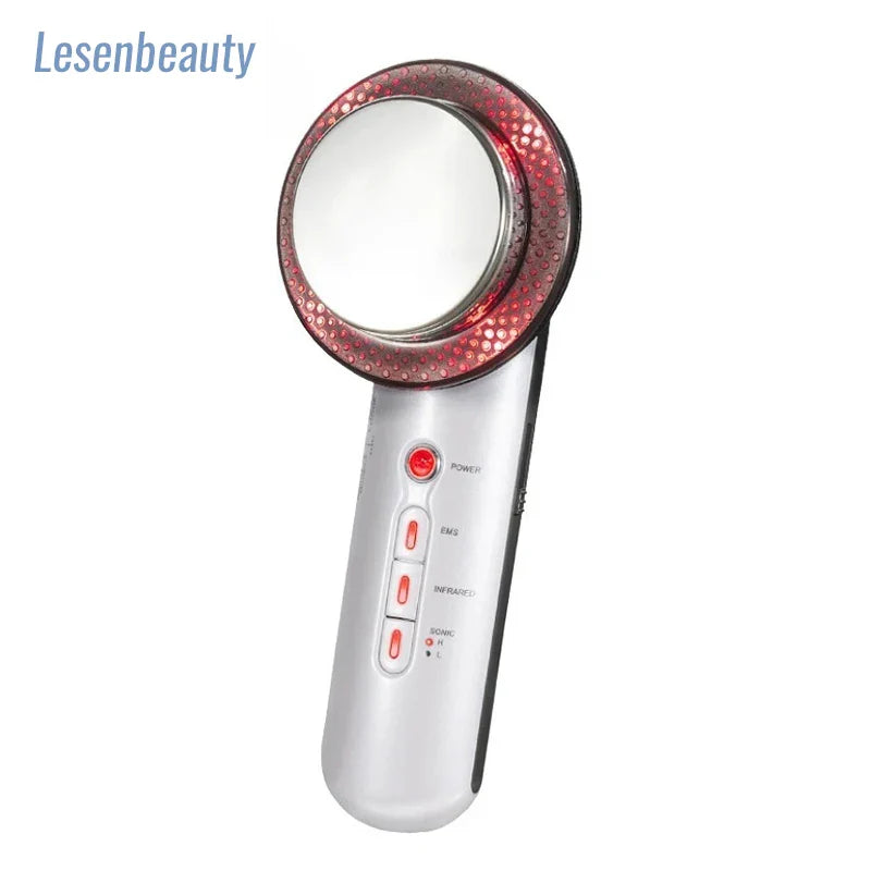 Lesenbeauty 3-in-1 Ultrasonic EMS Massager – Infrared, Body & Face Contouring Appearance Device