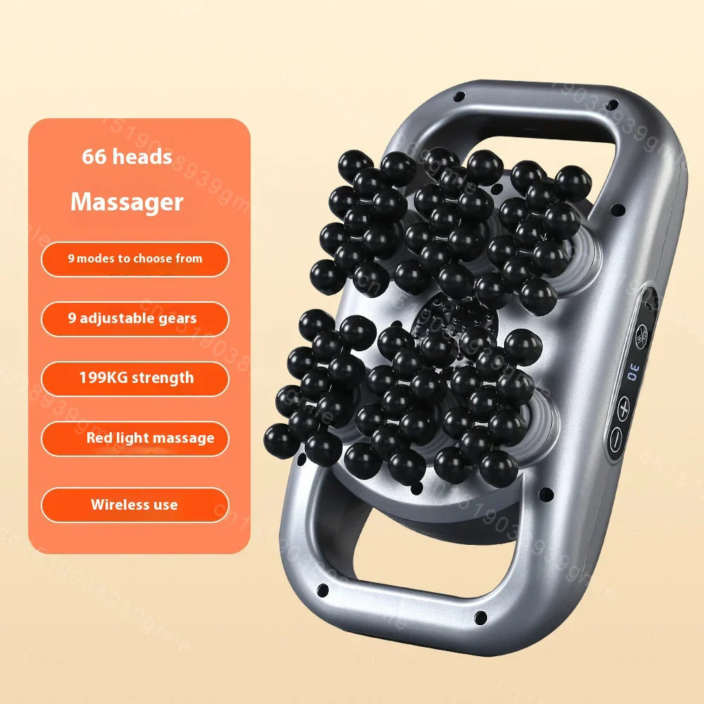 Selfika™ Professional Muscle Massage Gun – 9 Modes Deep Tissue Percussion Massager for Full Body Recovery