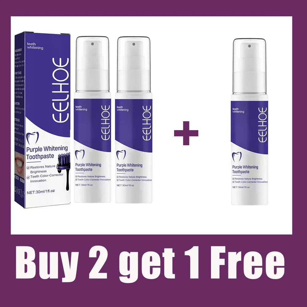 Selfika™ Teeth Whitening Color Correction Serum Toothpaste