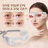 DearBeauty 3D Vibration Eye Massager with LED Light Therapy and 3 Relaxation Modes