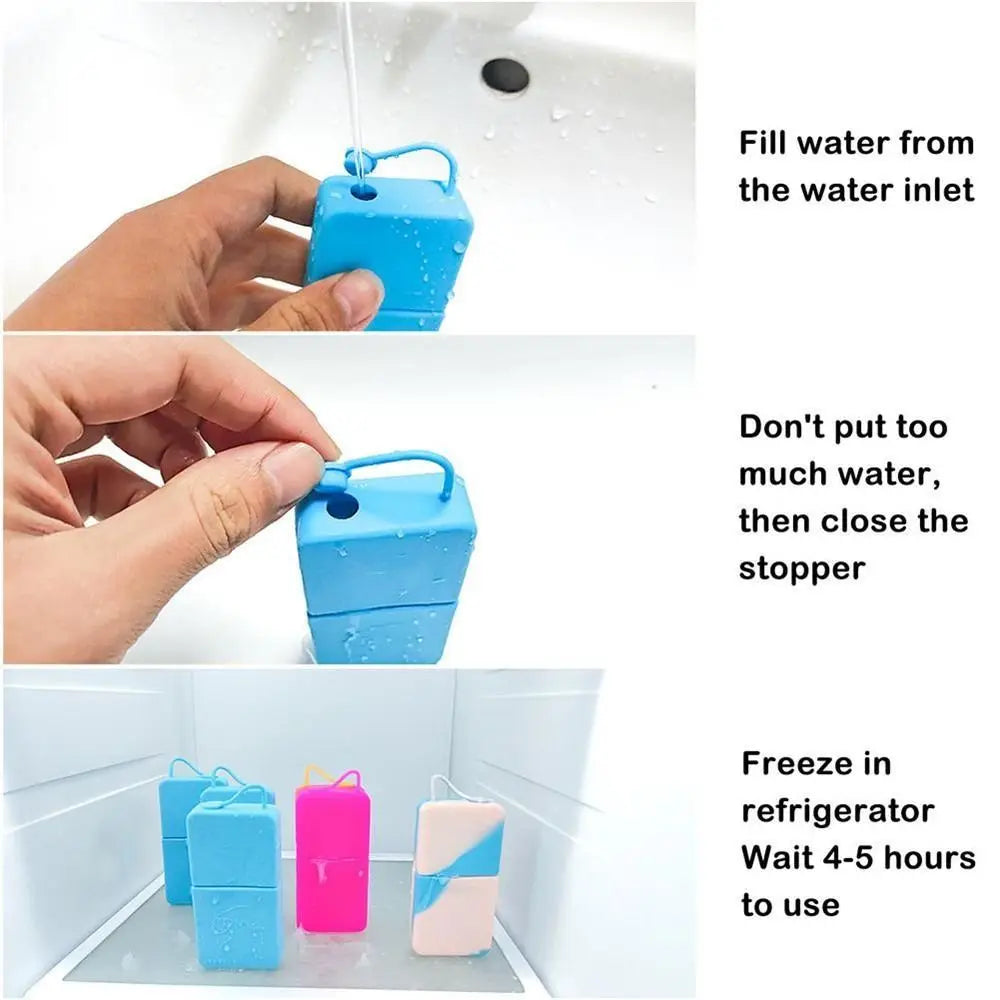 LEKGAVD Silicone Ice Face Roller & Gua Sha Mold – Cold Therapy, Face Lifting, Contouring Tool