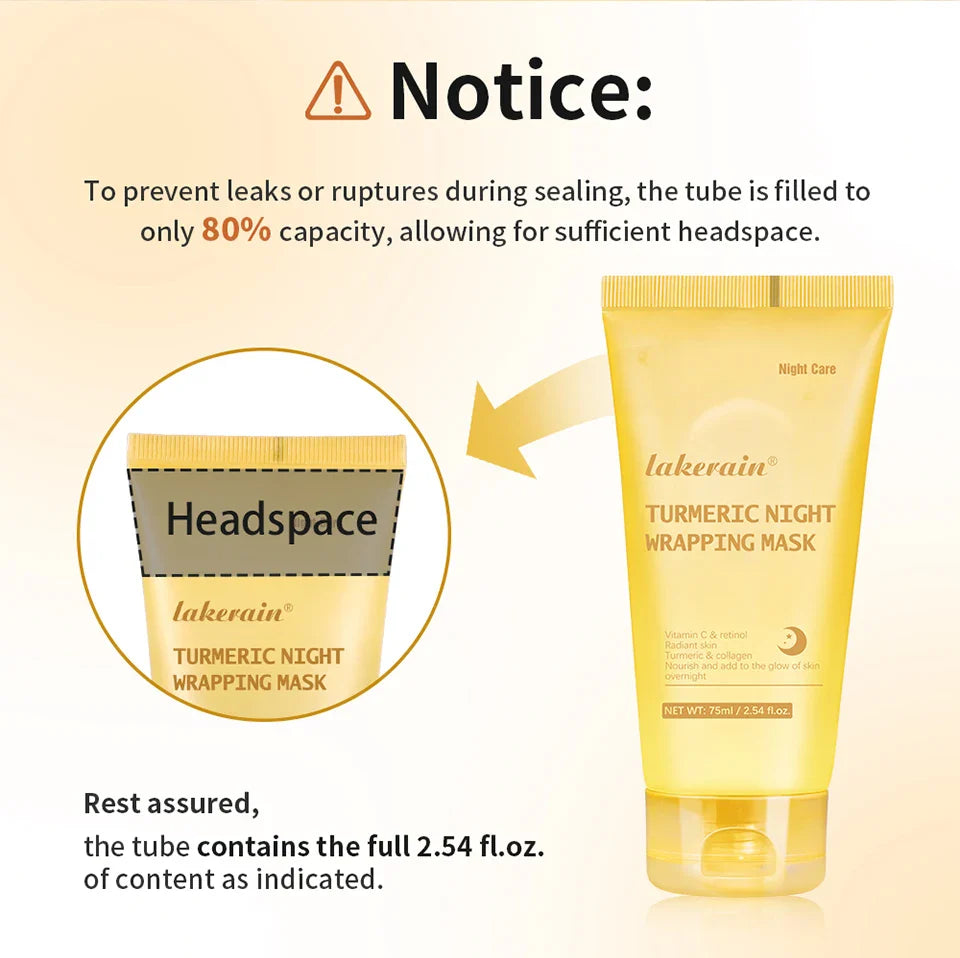 Selfika™ Collagen Night Wrapping Mask – Overnight Lifting & Deep Hydrating Peel-Off Mask (75ml)