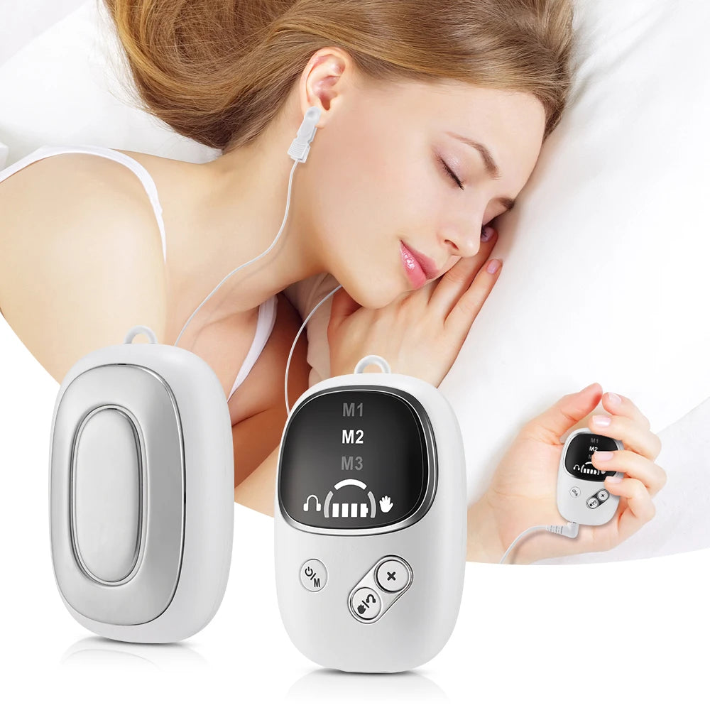 Hailicare CES Microcurrent Ear Clip Device – Relaxation Aid for Calming Sensation and Restful Sleep