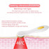 miitina EMS Microcurrent Eye & Face Massager – Red/Blue LED Light, 45℃ Heat, USB Rechargeable