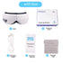 Raiuleko Smart Airbag Compression Eye Massager – Portable Vibration and Heat Relaxation Device with Bluetooth Music