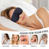 Hailicare 3D Electric Steam Eye Mask – 3-Level Heat, 5-Level Vibration Massage, Fatigue Relief
