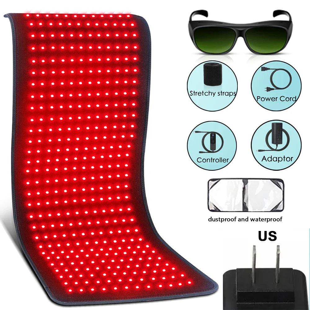 Selfika™ Red Light Therapy Heating Pad for Body Pain Relief
