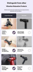 Selfika™ 3-Head Multifunctional Fascia Gun – Magnetic Bead Abdominal & Full Body Massager with 5-Speed Frequency Conversion
