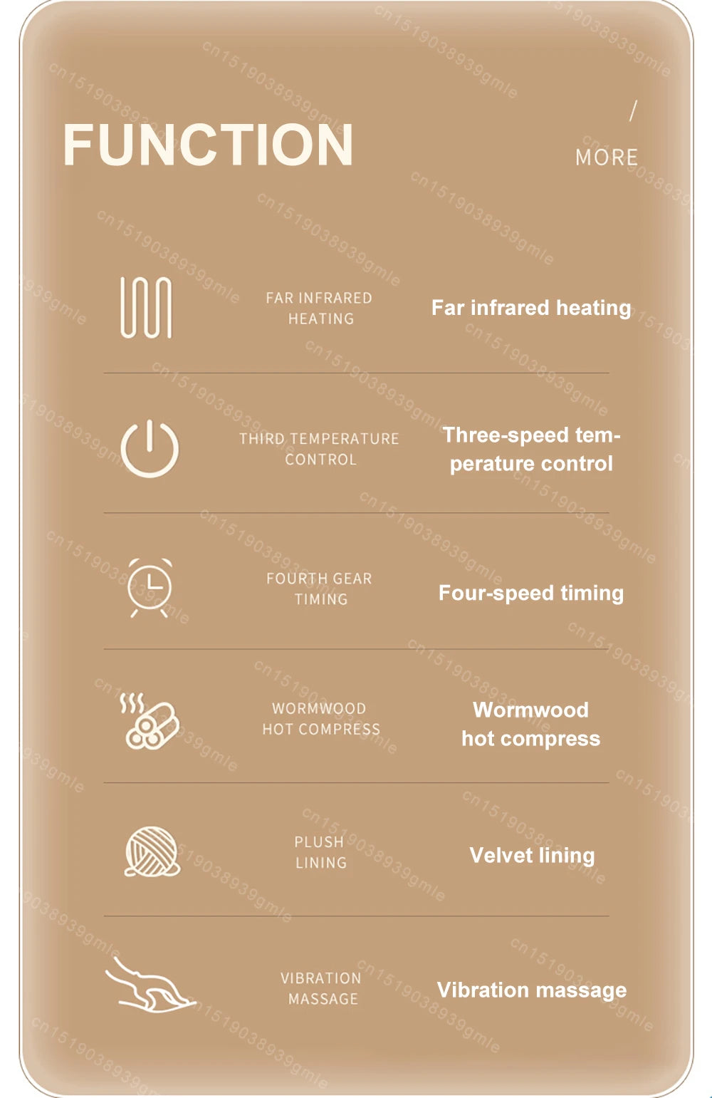 Electric Thermal Facial Recovery Mask with Hot Compress and Moxibustion Therapy