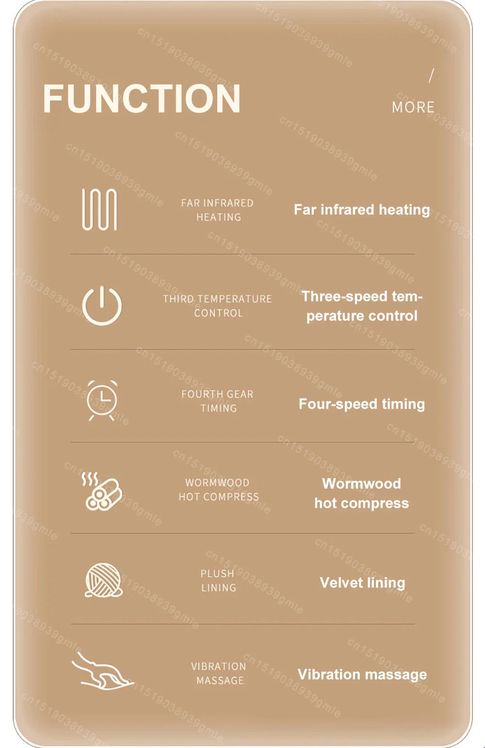 Electric Thermal Facial Recovery Mask with Hot Compress and Moxibustion Therapy