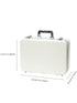 Selfika™ Professional Makeup & Jewelry Organizer – Rechargeable 3-Color LED Mirror Box with Hasp Closure