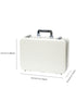 Selfika™ Professional Makeup & Jewelry Organizer – Rechargeable 3-Color LED Mirror Box with Hasp Closure