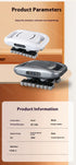 Selfika™ Professional Muscle Massage Gun – 9 Modes Deep Tissue Percussion Massager for Full Body Recovery