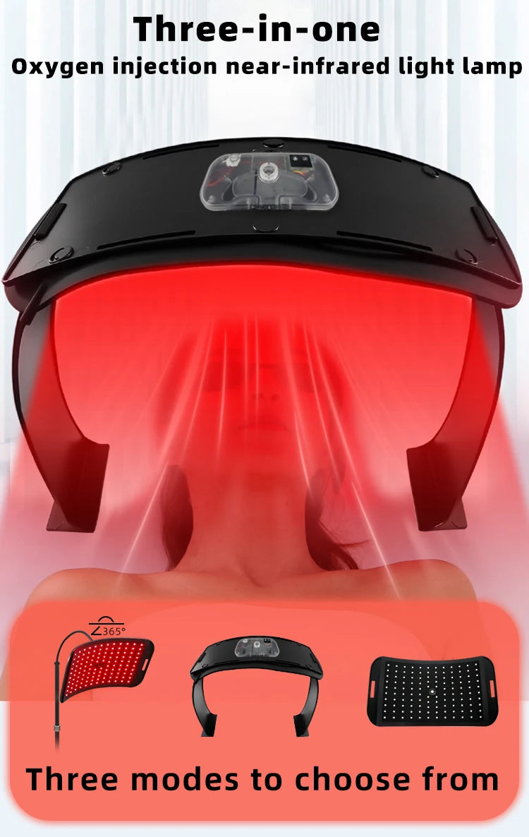 Generic 528-Chip Red Light & Infrared Therapy LED Panel (460-850nm) – Facial & Body Skin Appearance