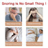Resoxy Smart TENS/EMA Anti-Snoring Device – Sleep & Snore Tracking Aid for Enhanced Rest