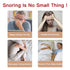 Resoxy Smart TENS/EMA Anti-Snoring Device – Sleep & Snore Tracking Aid for Enhanced Rest