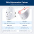 foreverlily 7-Color LED Light Therapy Mask – Facial & Neck Skin Care Massager (Electric)