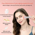 miitina 7-Color LED EMS Microcurrent Eye Massager – Anti-Wrinkle Appearance, Heated, USB Rechargeable