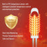 Selfika Heated Wellness Boot with Red Light Technology & Vibration Massage