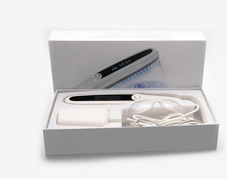 GLENN Handheld UV Narrow Band Light Source (311nm) – Cosmetic Skin Device, USB Powered