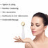 miitina EMS Microcurrent Eye & Face Massager – Red/Blue LED Light, 45℃ Heat, USB Rechargeable