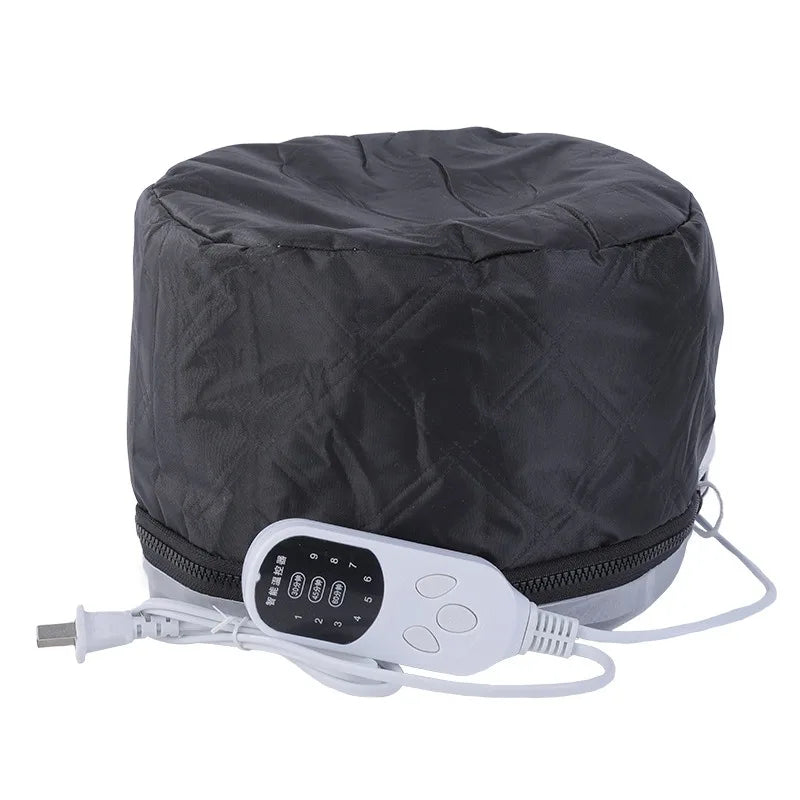 MIHJUSFDH Thermal Treatment Heating Electric Hair Cap – Adjustable Steamer Mask, Oil Cap, Home Hair Care