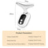 peicon EMS Microcurrent Neck & Face Lifting Massager – Red Light, Heat, Anti-Aging Appearance Device