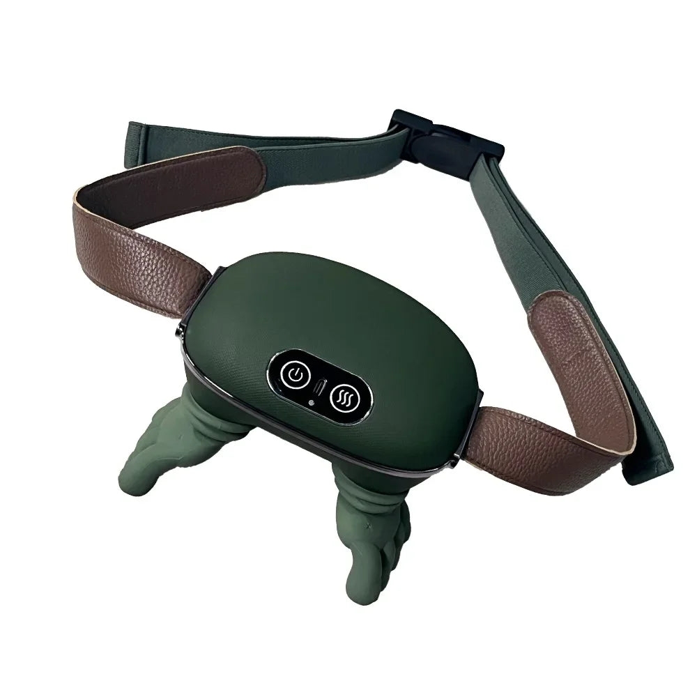 Selfika Wireless Finger-Simulated Neck and Shoulder Massager with Brushless Motor & Heat