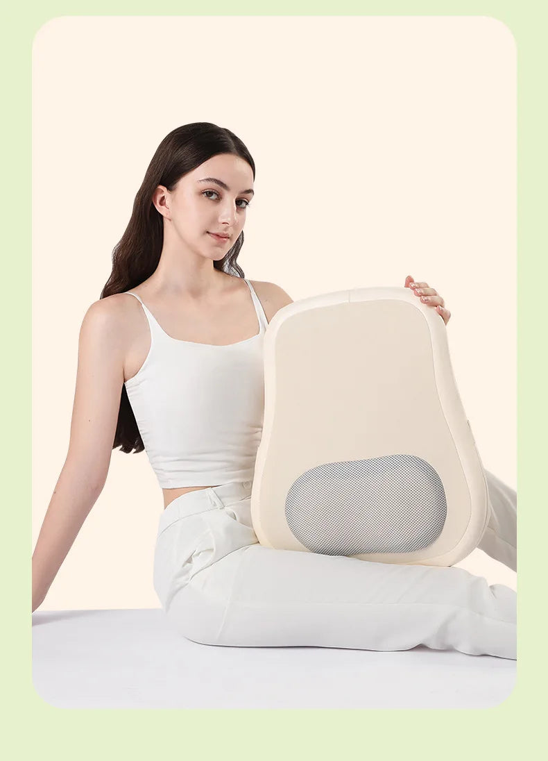 Selfika Cordless Lower Back Massager with Deep-Tissue Heat Therapy & Rechargeable Battery