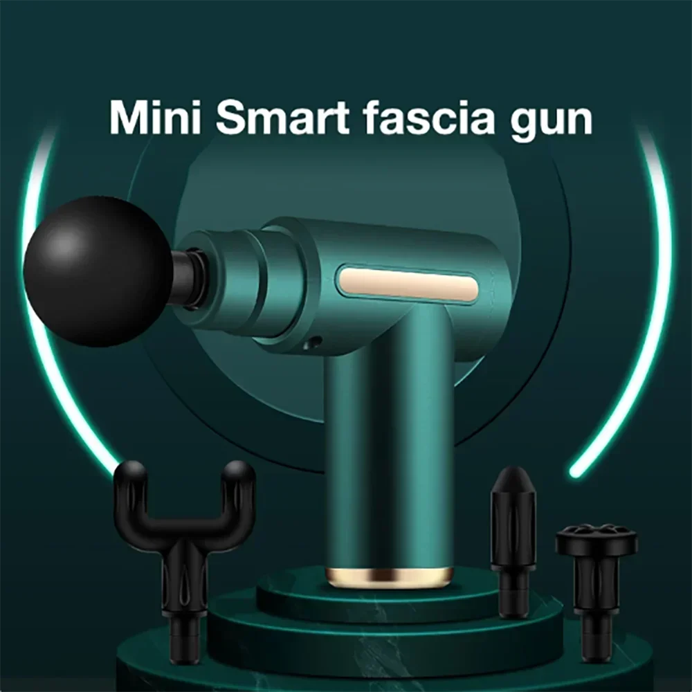 Selfika™ Multifunctional LCD Fascia Gun – 6-Speed Electric Deep Tissue Massager for Full Body Fitness Recovery