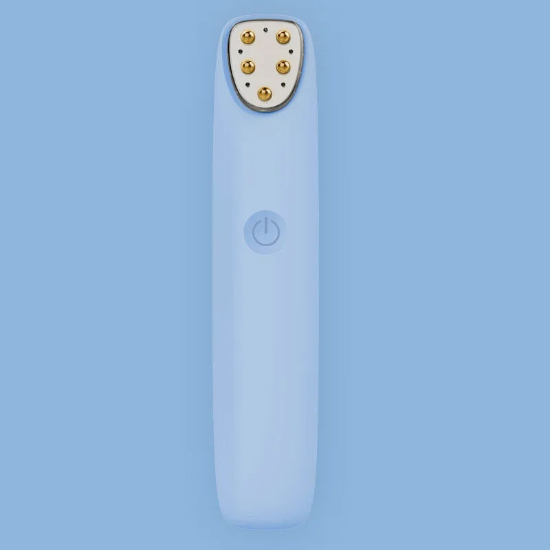 Alwafore Electric Eye Massager Pen – RF, EMS Microcurrent, Red Light, Vibration, USB Rechargeable