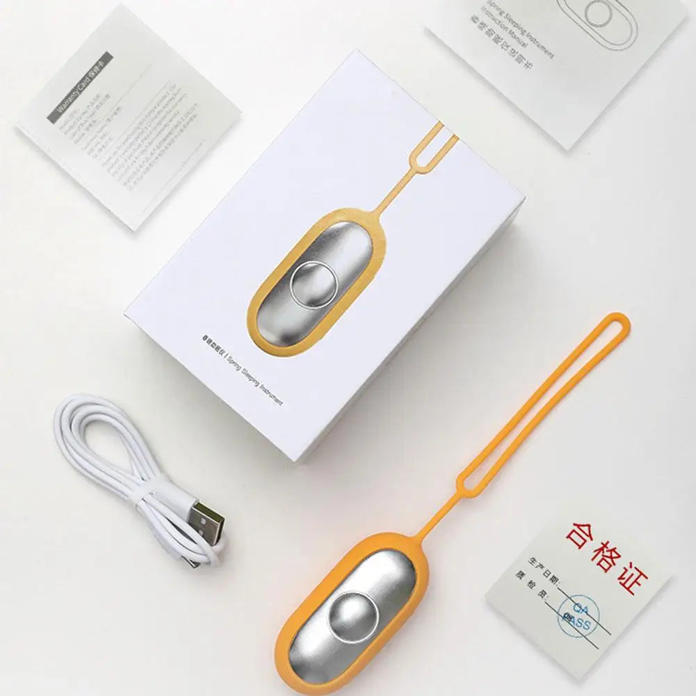 Unbranded Handheld TENS Pulse Relaxation Device – Rechargeable for Enhanced Sleep and Calming Sensation