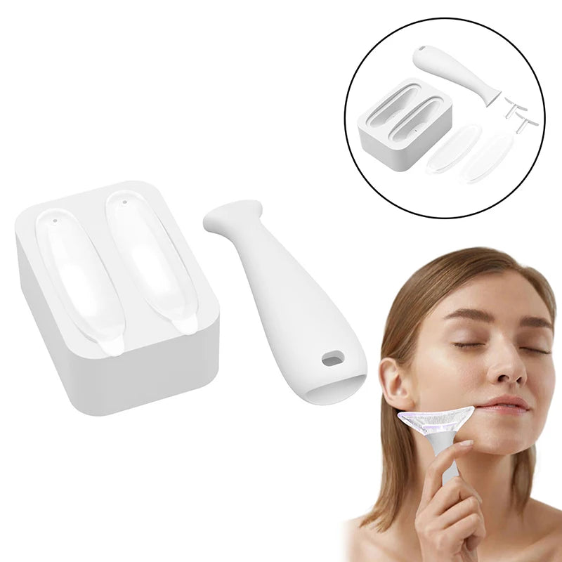 MOZHOU Facial Ice Massage Device/Roller – Reduces Swelling Appearance, Cooling Self-Care Tool
