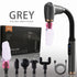 Selfika™ Professional Extended Grip Fascia Gun – 6-Speed Percussion Massager with 3 Modes & 4 Specialized Heads