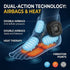 Selfika™ Ankle Foot Air Massager Cordless Warming Cuff
