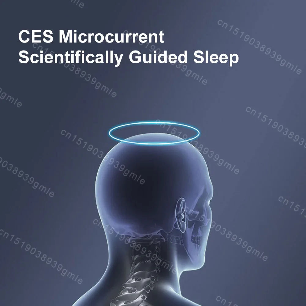 Voguish Portable CES Microcurrent Sleep Aid Device – Relaxation Helper for Restful Sleep, Anti-Stress Appearance